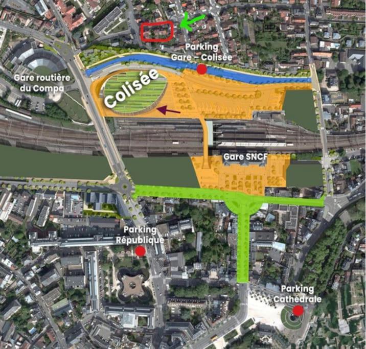 Studio 2 Chartres Gare Et Colisee A 100 M المظهر الخارجي الصورة
